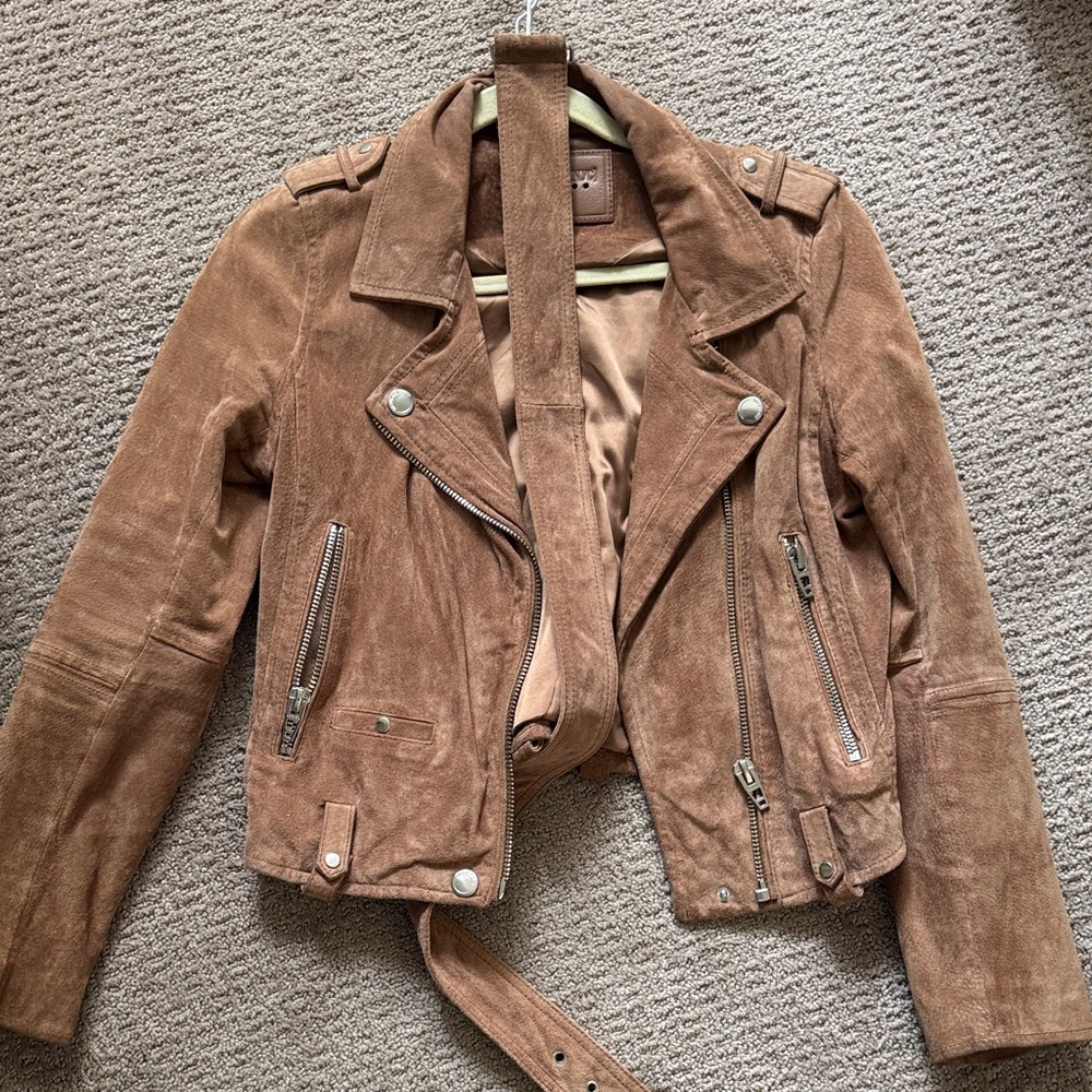 Blank NYC Brown Suede Women's Jacket